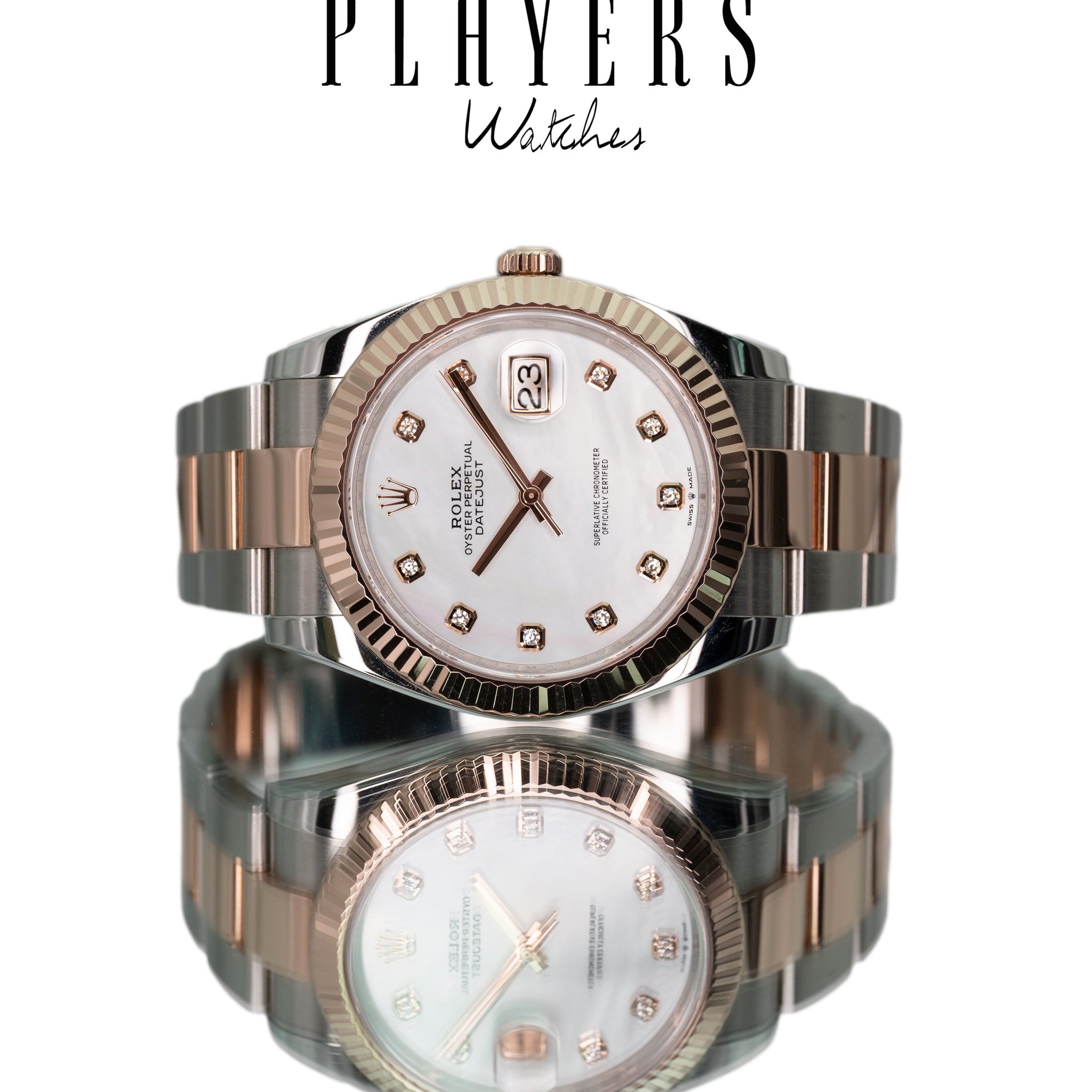 Rolex Datejust 41 126331 (Diamond Markers & Mother of Pearl Dial)
