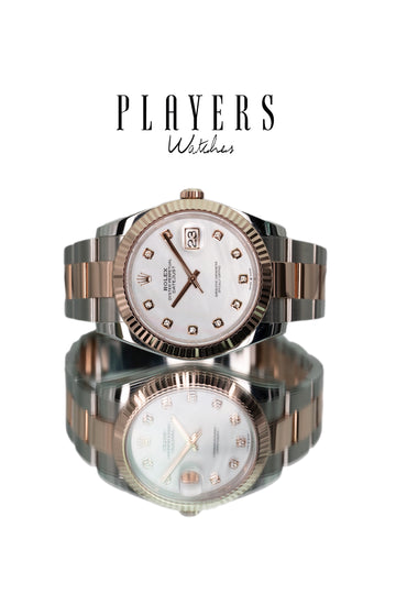 Rolex Datejust 41 126331 (Diamond Markers & Mother of Pearl Dial)