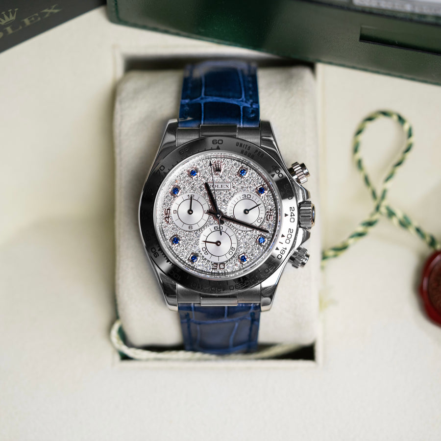 Rolex Daytona Sapphire Pave 116519