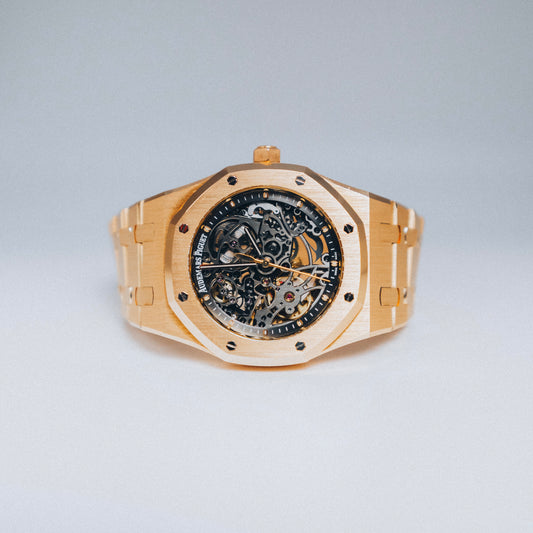 AP Royal Oak Skeleton Rose Gold