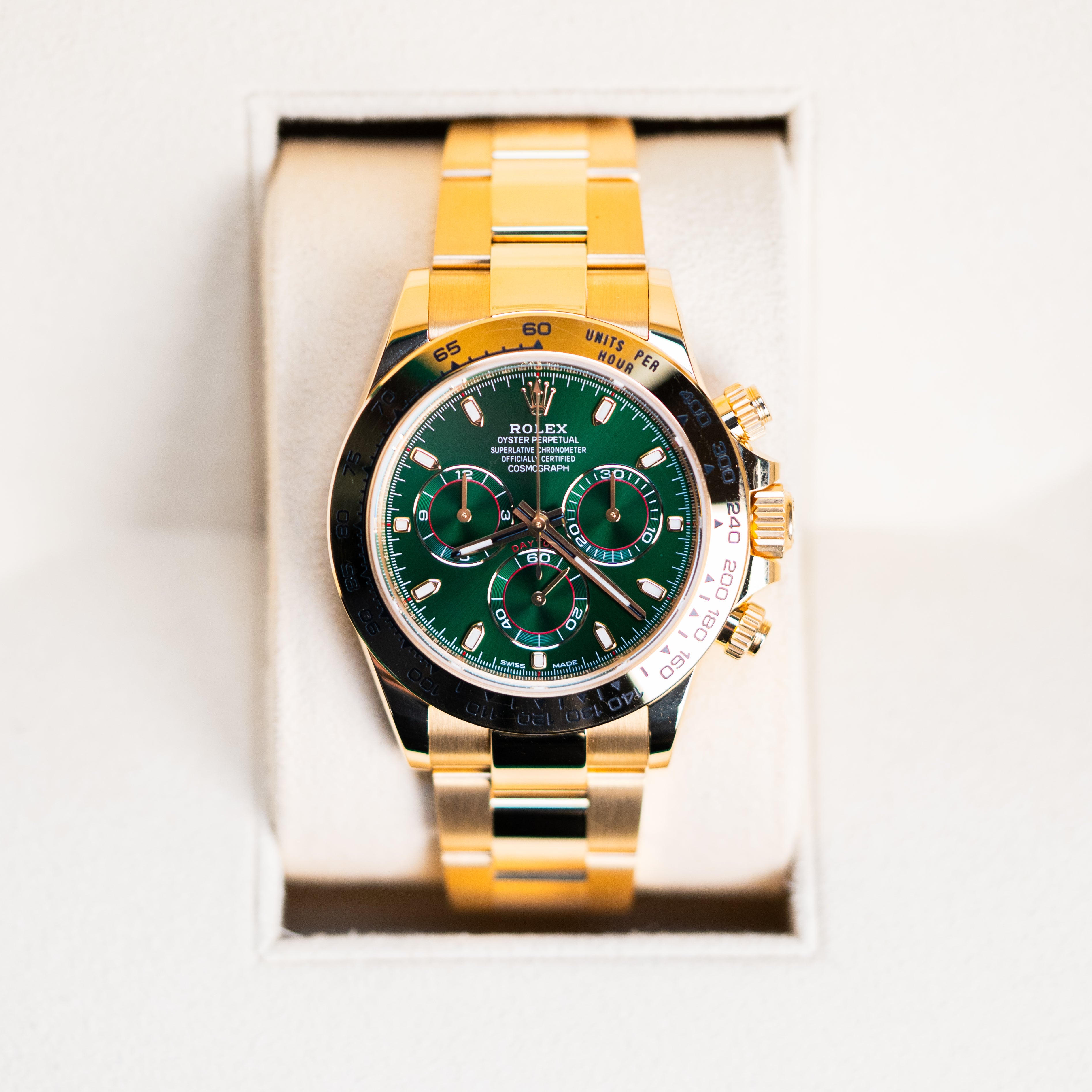Rolex Daytona 116508 John Mayer Green Dial