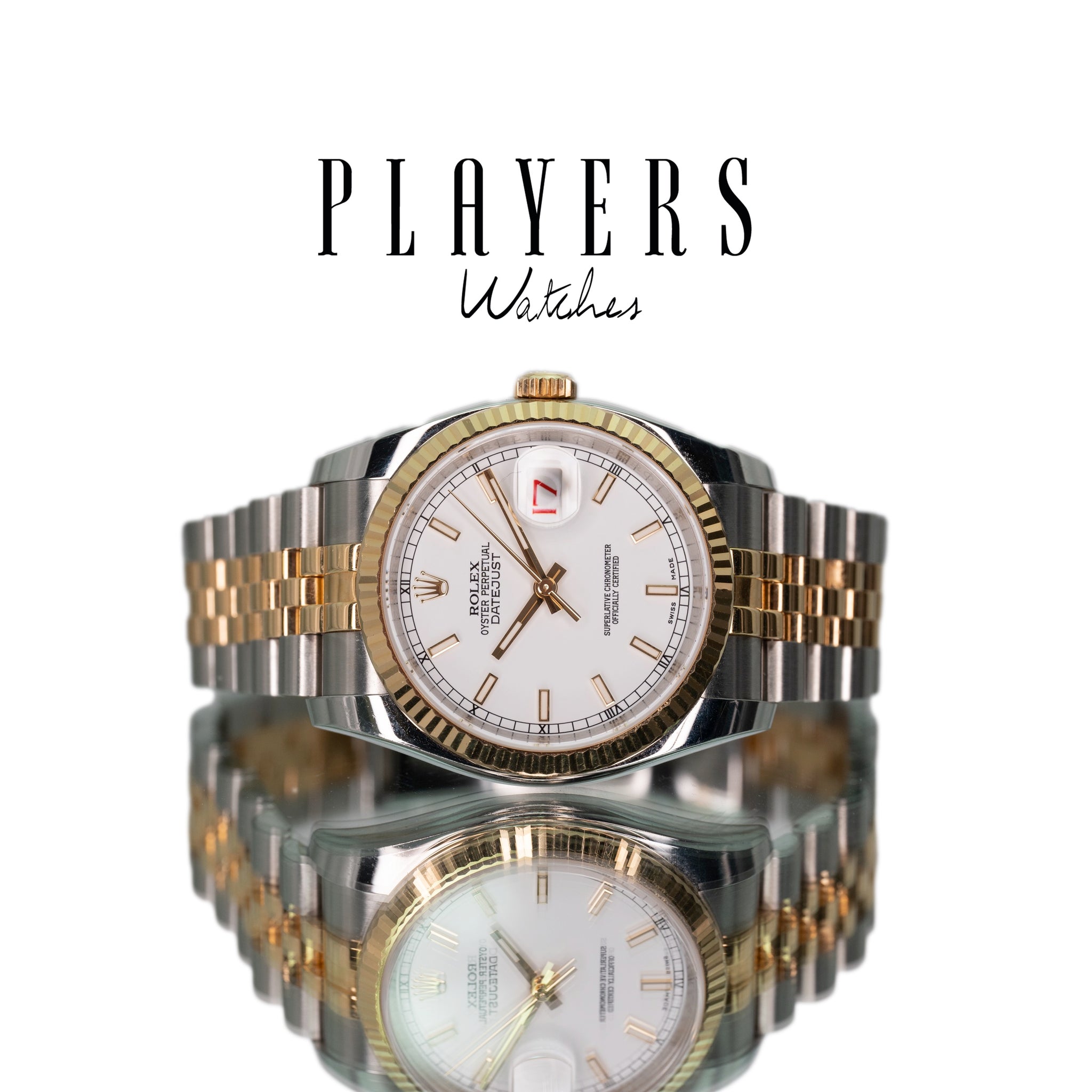 Rolex Datejust 36 (116233 Roulette Date Wheel)