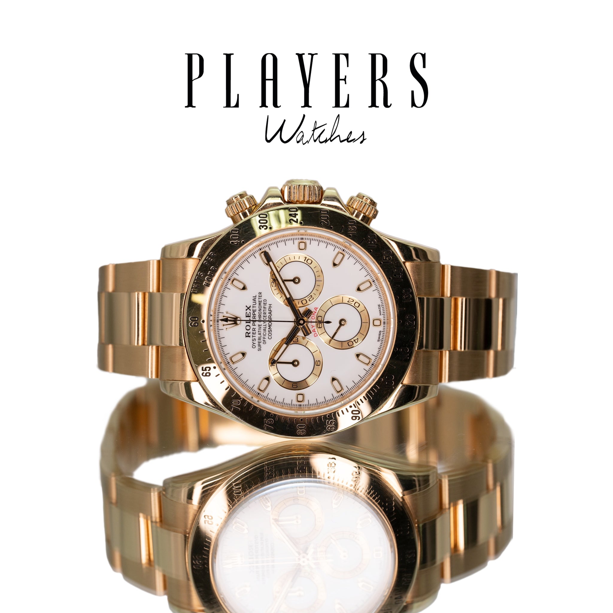 Rolex Daytona (116528) 18K Yellow Gold