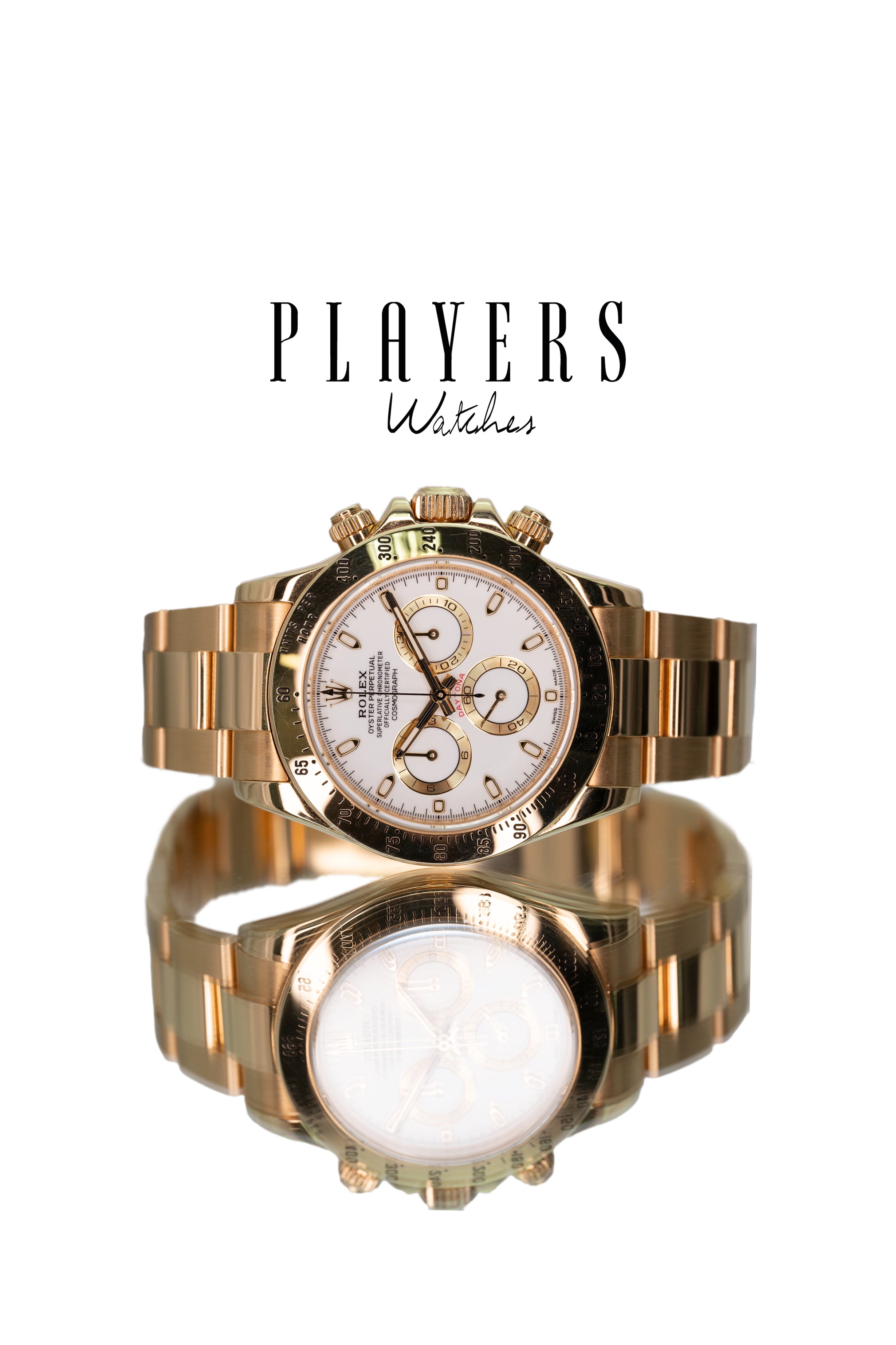 Rolex Daytona (116528) 18K Yellow Gold