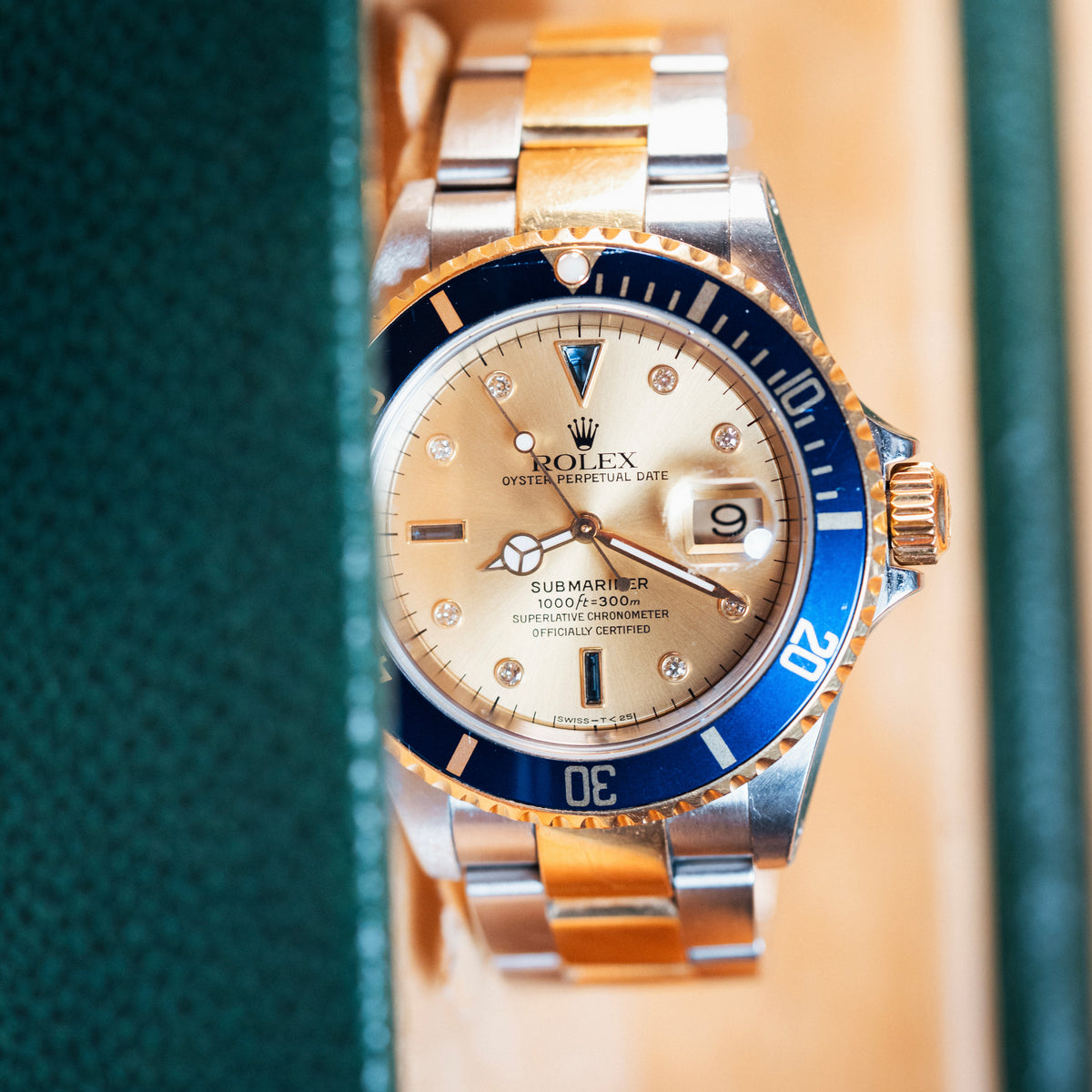 Rolex Submariner Serti Dial 16613