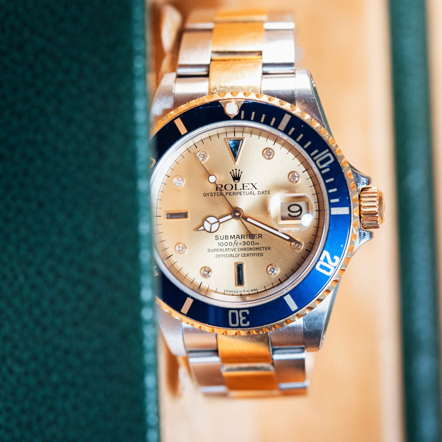 Rolex Submariner Serti Dial 16613