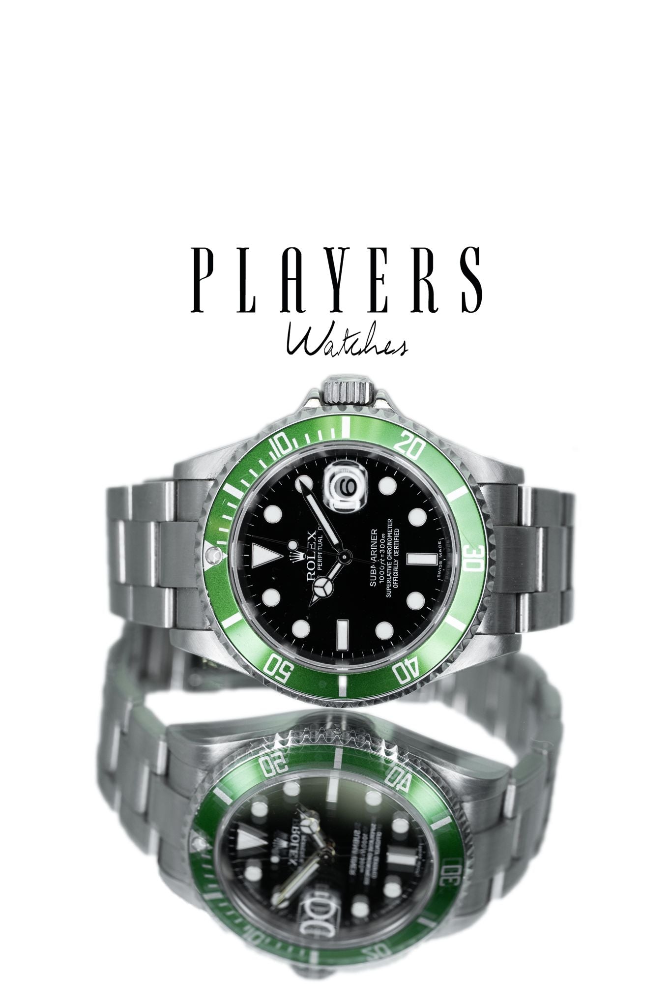 Rolex Submariner Date 16610LV Kermit Oyster Bracelet