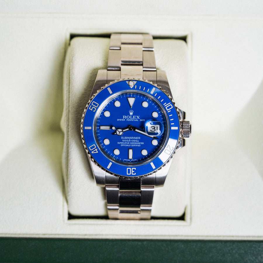 Rolex Sub-Date ‘Smurf’ 116619LB