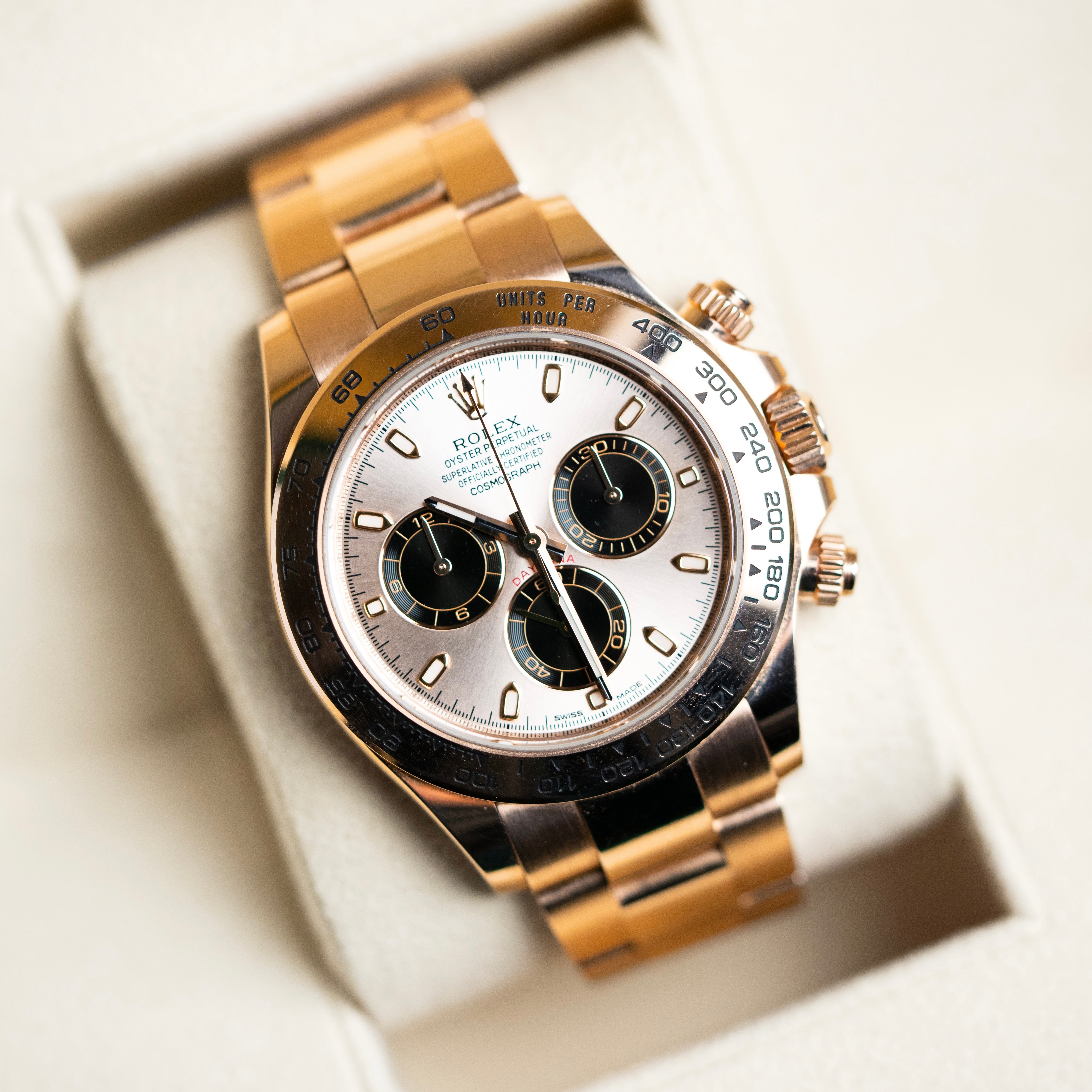 Rolex Rose Gold Diamond Daytona (2024)