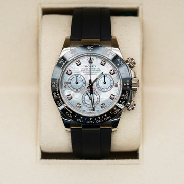 Rolex Daytona Oysterflex MOP Diamond Dial 116519LN