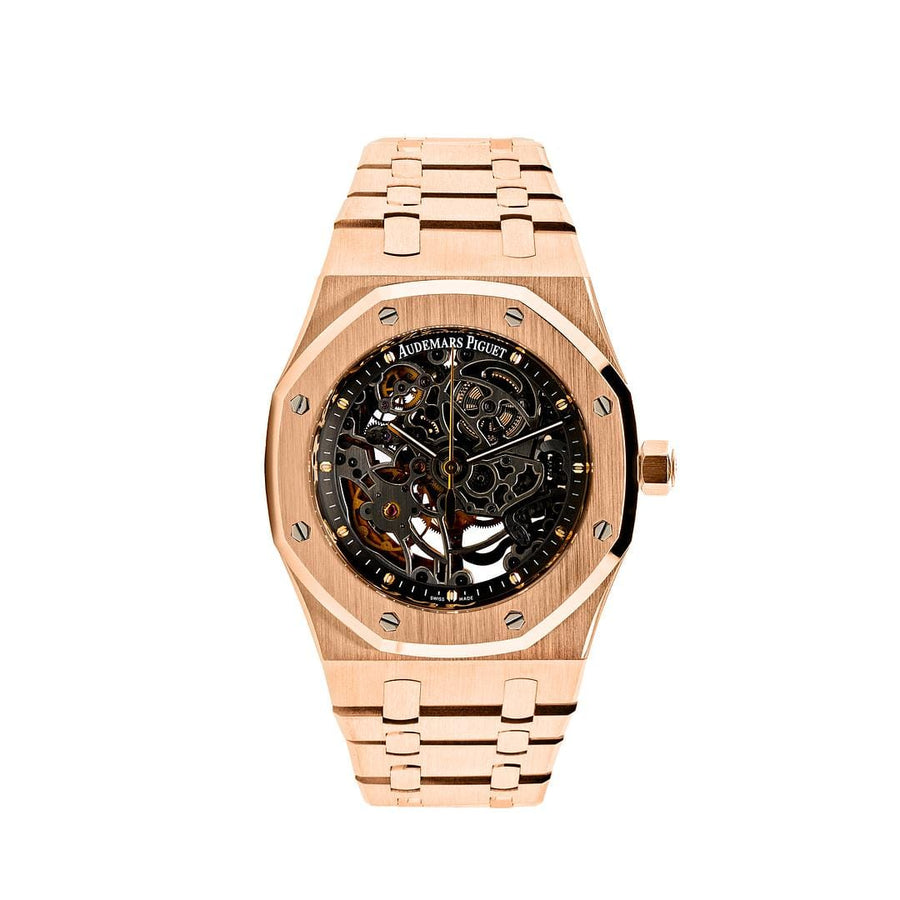 AP Royal Oak Skeleton Rose Gold