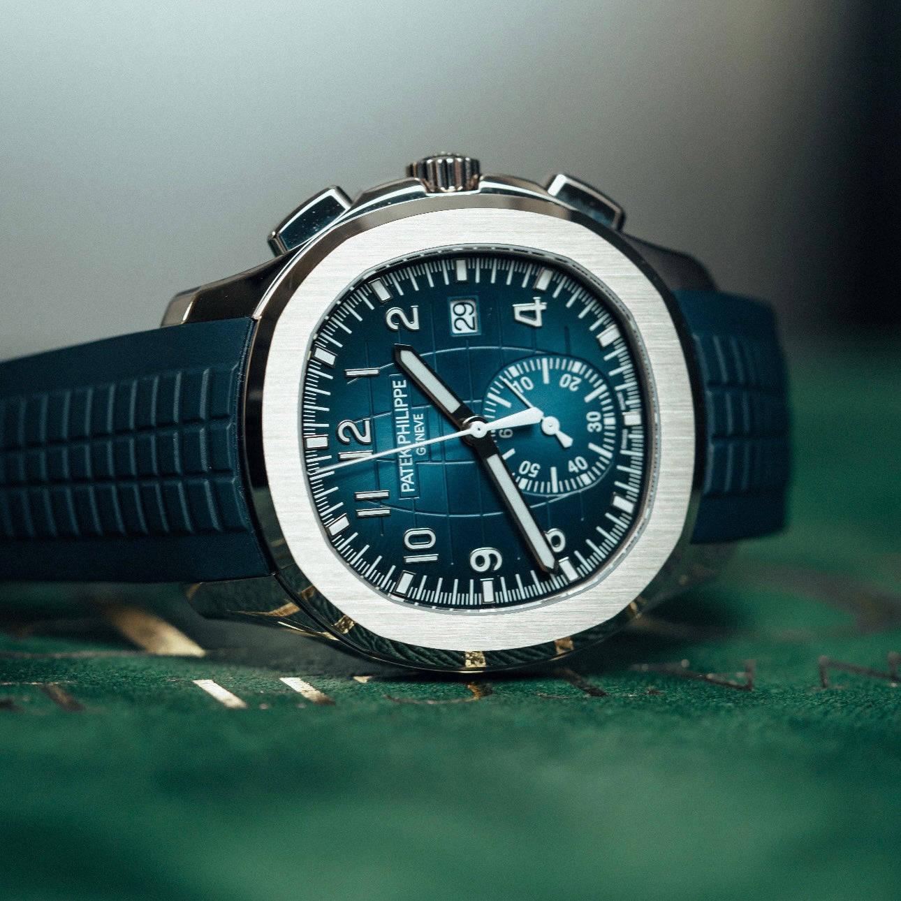 Patek Philippe 5968G Aquanaut Blue Dial