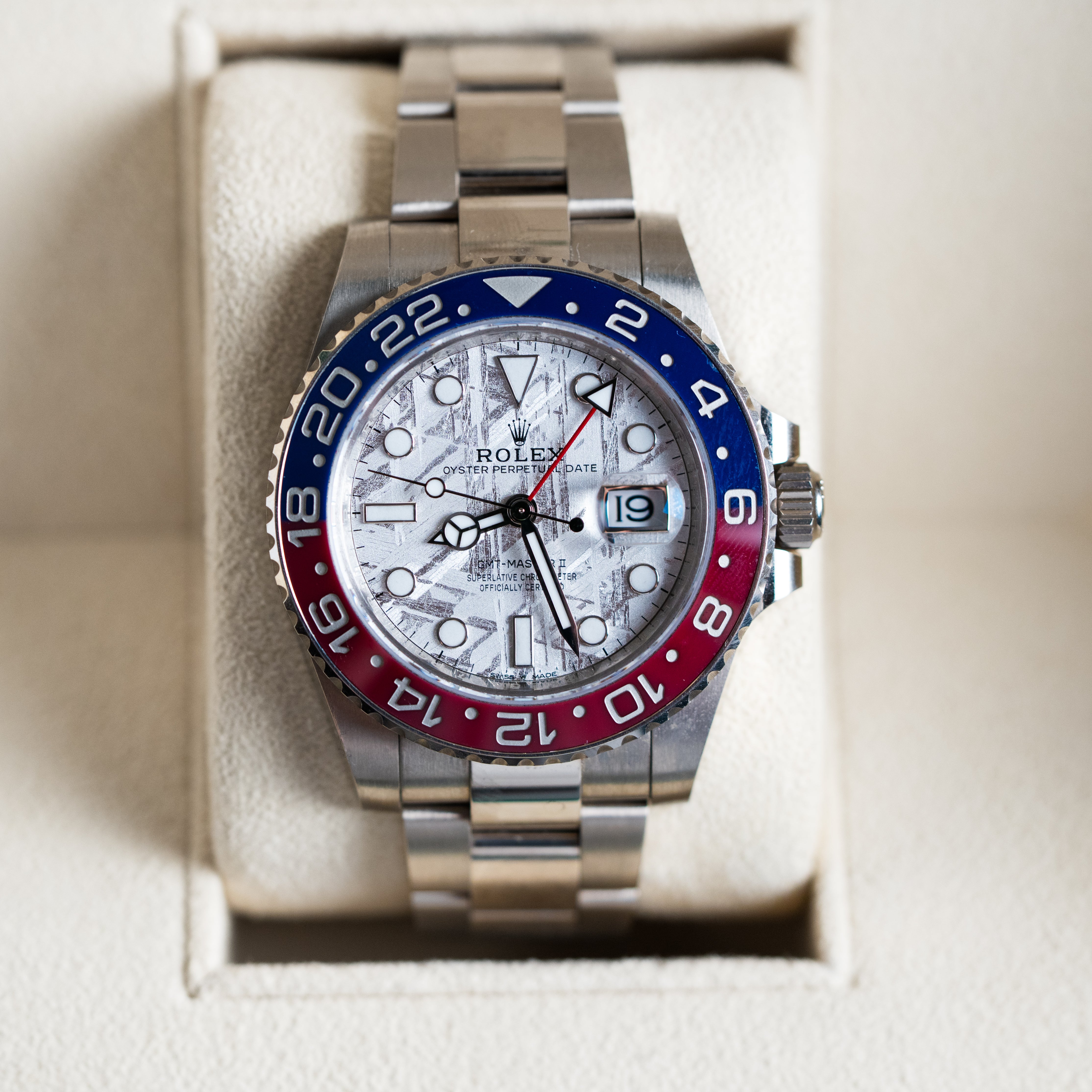 Rolex GMT Master II Meteorite