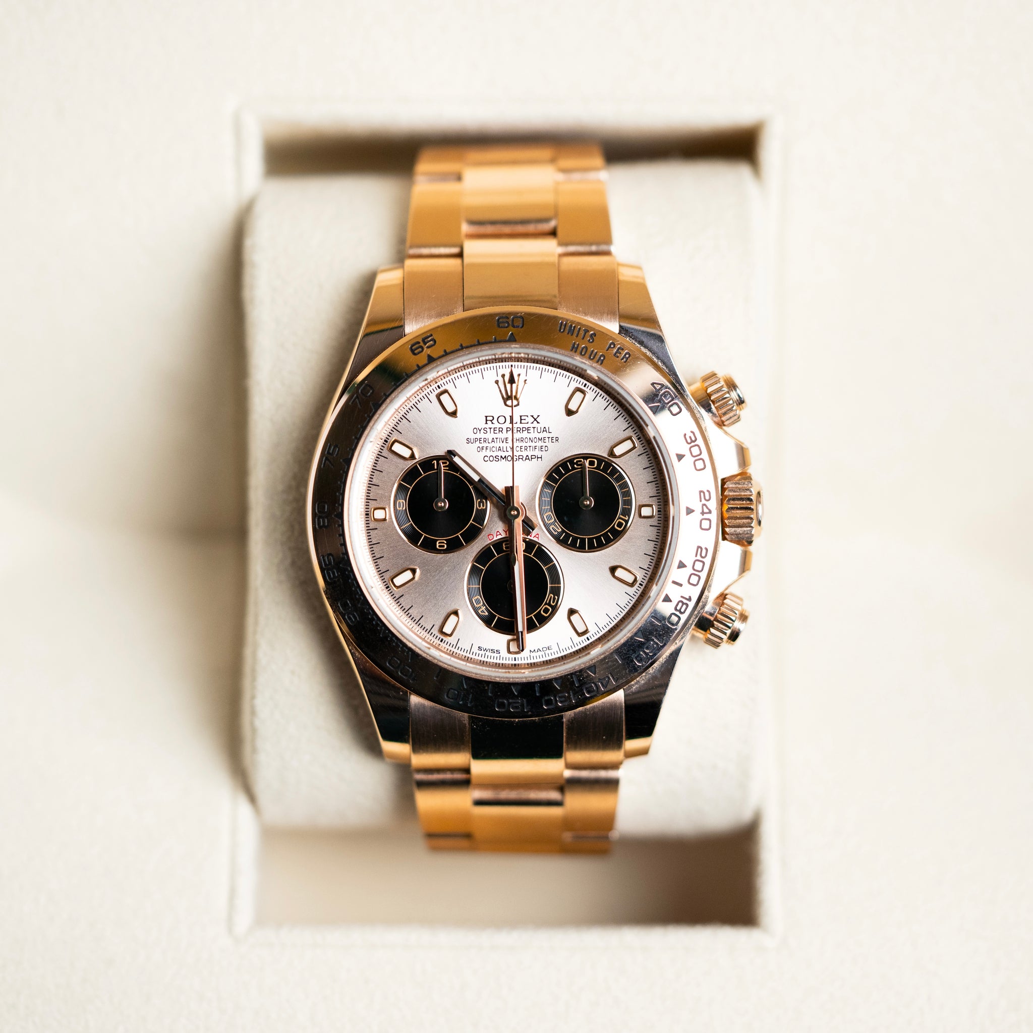 Rolex Rose Gold Diamond Daytona (2024)