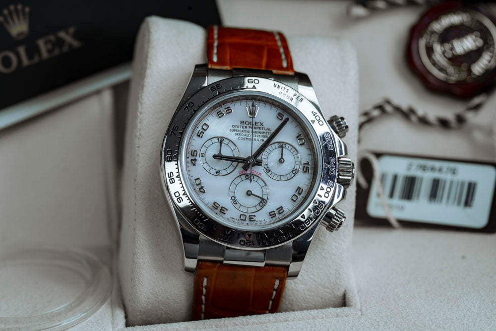 Rolex Daytona 116519 Pink MOP Dial