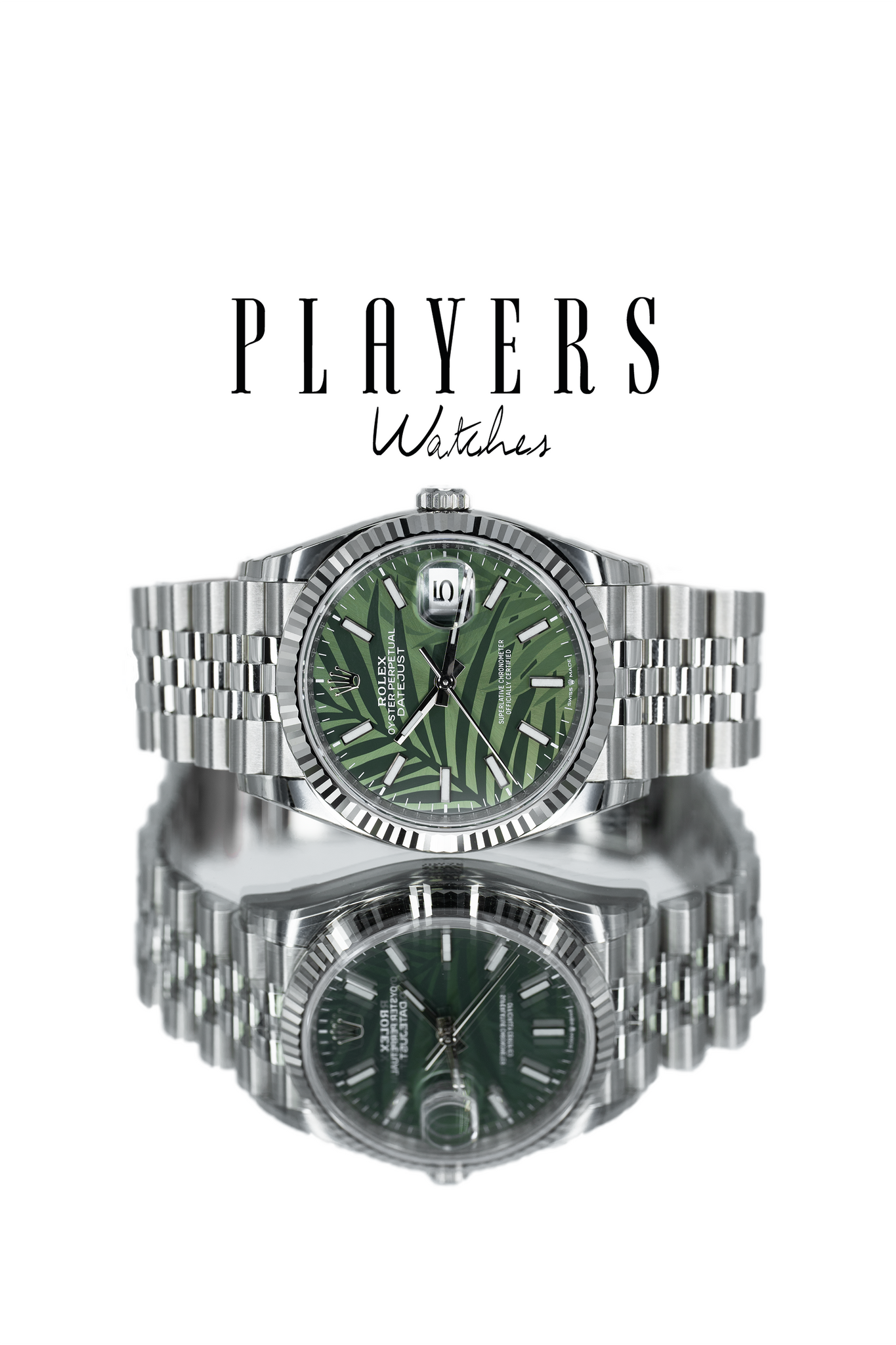 Datejust 36 126234 (Olive green palm-motif Dial)