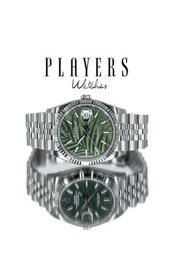 Datejust 36 126234 (Olive green palm-motif Dial)